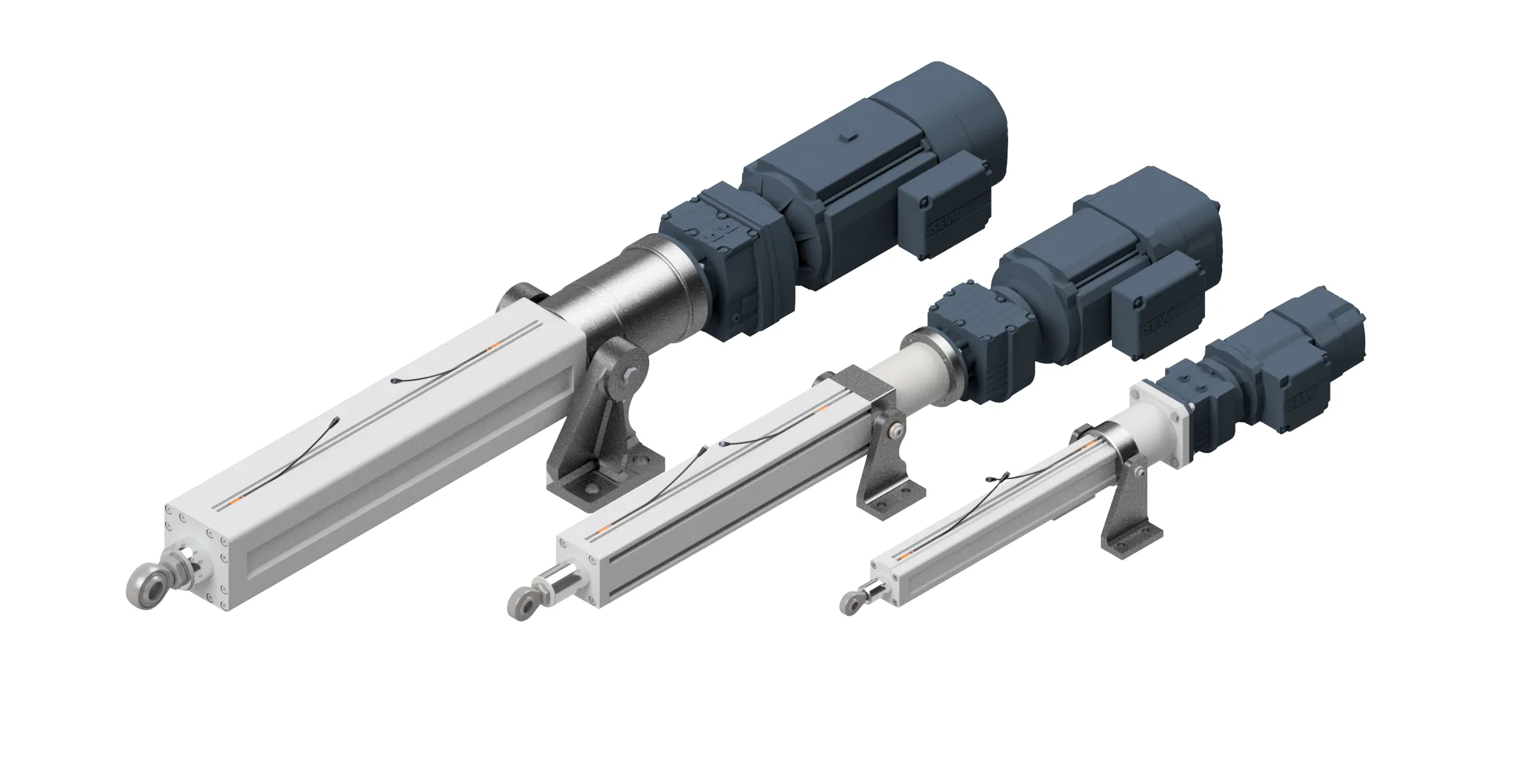 S+R electric linear actuators AP, SP and XP
