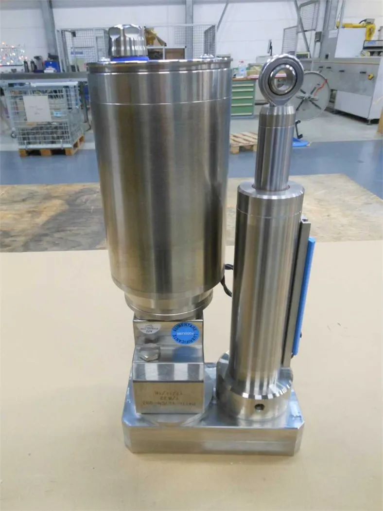 Pharmaceutical technology: application image 1 with electric actuator