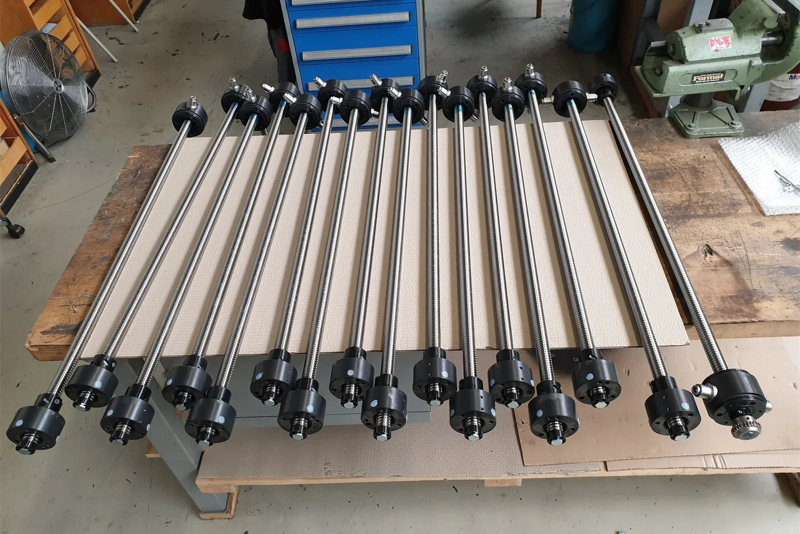 Repeatable assemblies from in-house production.