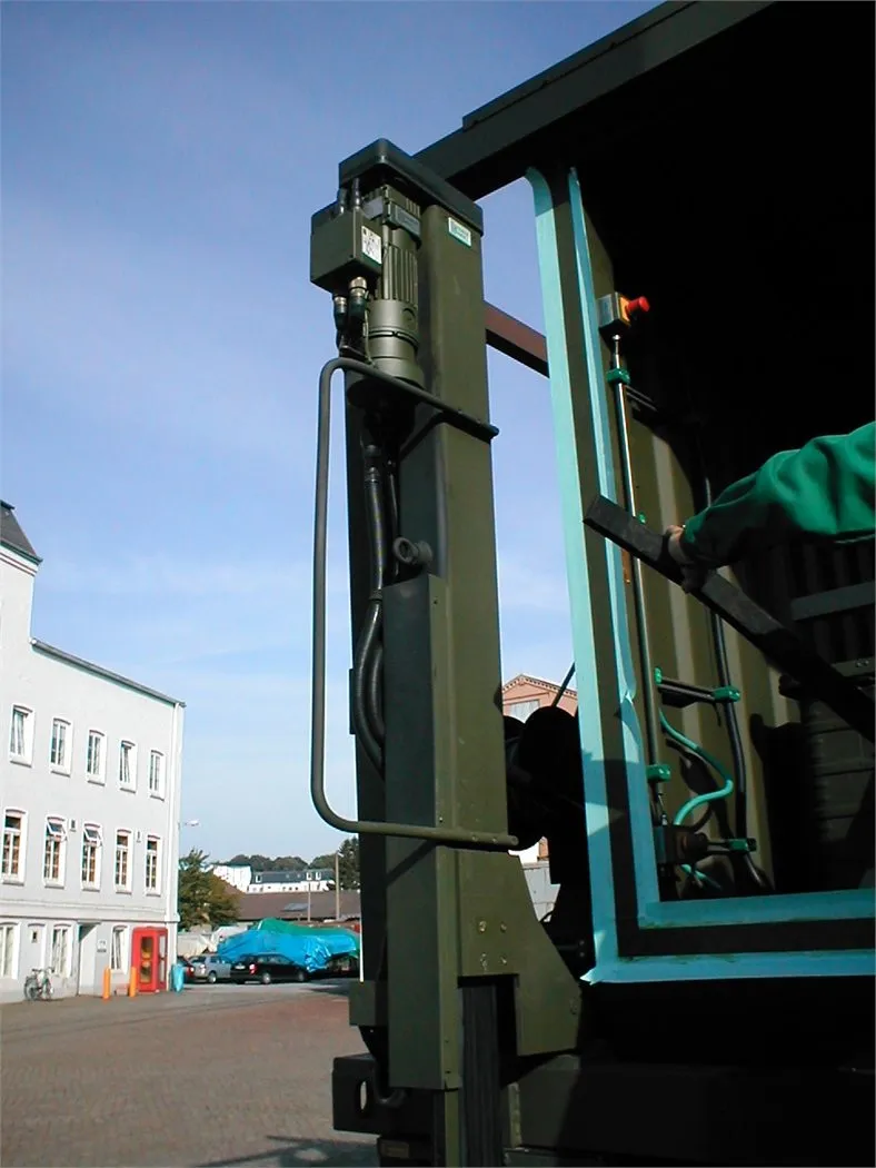 Defence technology: application image 2 with electric actuator